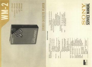 Sony-WM2_Walkman 2_Walkman WM2-1981.Sony.SM.Cass preview